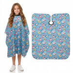 Vaiki&scaron;kas kirpyklinis apsiaustas su sagtimi SNOOPY 70x120 cm, mėlynas