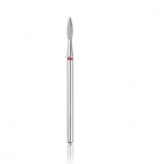 Profesionalus deimantinis frezos antgalis FLAME SHARP RED