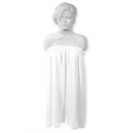 Didelis frotinis rank&scaron;luostis kūnui Nr. 1, baltos spalvos