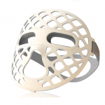 Itin lengva LED &scaron;viesos terapijos kaukė odos atnaujinimui