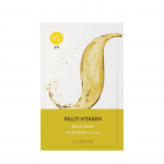 THE SAEM MULTI VITAMIN spindesio suteikianti lak&scaron;tinė veido kaukė, 1 vnt