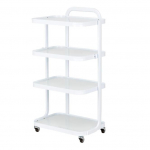 GIOVANNI profesionalus kosmetologinis vežimėlis H6702, baltos spalvos