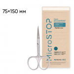 MicroSTOP sterilizavimo vokai-mai&scaron;eliai su indikatoriais ECO, BROWN 75*150