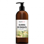 BEAUTIONA profesionalus masažinis aliejus NATURALUS, 500 ml