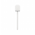 EXO PROFESSIONAL abrazyviniai antgaliai pedikiūro procedūroms 13mm/#60, 10 vnt. HARD CAP WHITE