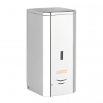 Automatinis sieninis pur&scaron;kiamas muilo ir dezinfekcinio skysčio dozatorius 1L, &scaron;viesi apdaila