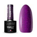 CLARESA ilgalaikis hibridinis nagų lakas PURPLE 631, 5g.
