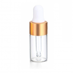 Stiklinis buteliukas su pipete, 5 ml, 5vnt