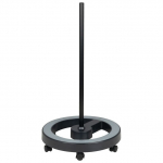 Lempos stovas, itin patvarus, juodas, žiedo formos