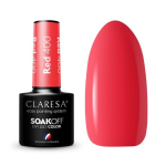 CLARESA ilgalaikis hibridinis nagų lakas RED 400, 5g.