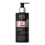 APIS BE BEAUTY kūno losjonas su kolagenu ir hialurono rūg&scaron;timis, 300 ml.
