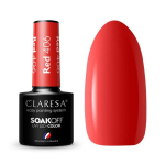 CLARESA ilgalaikis hibridinis nagų lakas RED 406, 5g.