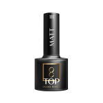 OCHO NAILS hibridinis vir&scaron;utinis ilgalaikio gelinio lako apsauginis sluoksnis be lipnumo MATT 111, 5g.