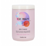 INEBRYA ICE CREAM DRY-T MASK maitinamoji ir &scaron;ukavimą palengvinanti kaukė sausiems ir pažeistiems plaukams, 1000 ml