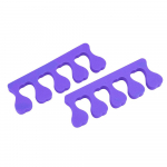 Kojų pir&scaron;tų skirtukai pedikiūro procedūroms (1 pora) VIOLET