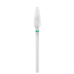 EXO PROFESSIONAL Profesionalus keramikinis frezos antgalis manikiūrui EXO apvalus kūgis 5,5 mm gr / 826 c