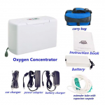 Ne&scaron;iojamas MINI deguonies (kvėpavimo) aparatas koncentratorius 3 l