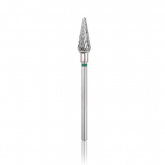 Profesionalus kietmetalio frezos antgalis CONE GREEN