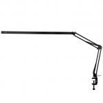 Kosmetologinė LED lempa ALL4LIGHT LASHES LINE 2 tvirtinama prie stalo, juodos spalvos