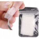 &Scaron;ilko stiklo pluo&scaron;tas nagų priauginimui ir stiprinimui, 5 vnt.