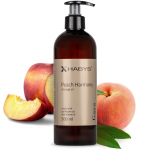 HABYS GAYA PEACH HARMONY masažinis aliejus su saulėgrąžų ir migdolų aliejumi, 500 ml