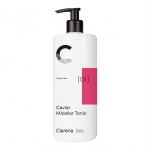 CLARENA CAVIAR MICELLAR TONIC raminamasis tonikas brandžios odos priežiūrai, 500 ml