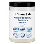 SILVER LAB cerio oksido (CeO₂) milteliai stiklo poliravimui, 99 %, 500 g