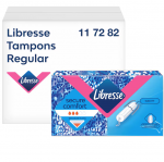 LIBRESSE DISCREET NORMAL tamponai intymios higienos priemonių dozatoriaus TORK papildymui, 384 vnt.