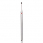 Profesionalus deimantinis frezos antgalis BALL RED 2,1