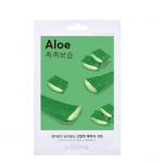 MISSHA ALOE lak&scaron;tinė veido kaukė su alaviju, 1 vnt