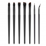 Antakių ir akių linijos pie&scaron;imo teptukų rinkinys BLACK, 7 vnt