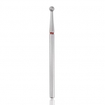 Profesionalus deimantinis frezos antgalis BALL RED 2,5