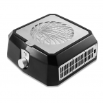 MICROSTOP BASE PRO profesionalus nagų dulkių surinkėjas su HEPA filtru, juodos spalvos