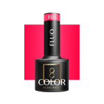 OCHO NAILS ilgalaikis hibridinis nagų lakas manikiūrui FLUO FO5, 5 g.