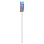 EXO PROFESSIONAL HARD BLUE kietmetalio frezos antgalis manikiūro darbams CURVED SHAFT 10
