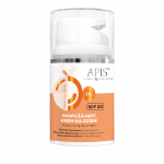 APIS PEACHY SKIN drėkinamasis dieninis kremas su SPF 20, 50 ml