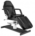 Profesionali hidraulinė kosmetologinė kėdė-lova A210, juodos spalvos