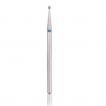Profesionalus deimantinis frezos antgalis BALL BLUE 1,4 mm