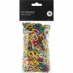 LUSSONI RUBBER HAIR BANDS kirpyklinės plaukų gumytės &scaron;ukuosenoms formuoti