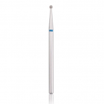 Profesionalus deimantinis frezos antgalis BALL BLUE 1,6 mm