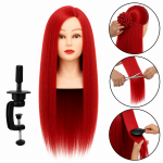 Galva mokymams IZA RED 60cm, terminiai plaukai