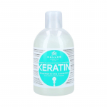 KLS KJMN KERATIN HAIR SHAMPOO stiprinamasis keratino &scaron;ampūnas sausiems ir lūžinėjantiems plaukams, 1000 ml
