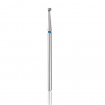 Profesionalus deimantinis frezos antgalis BALL BLUE 2,1 mm