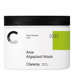 CLARENA ALOE ALGAPLAST MASK alginatinė dumblių kaukė jautriai ir sausai odai, 500 ml