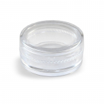 Permatomas užsukamas indelis mėginukams 3ml, 1 vnt.