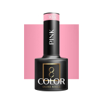 OCHO NAILS ilgalaikis hibridinis nagų lakas manikiūrui PINK 305, 5 g.