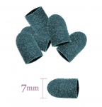 Vienkartiniai abraziviniai antgaliukai pedikiūrui 7mm #80 (10 vnt.)