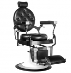 Profesionali barberio kėdė kirpykloms ir grožio salonams GABBIANO IMPERATOR BLACK