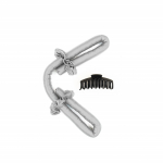 Plaukų garbanojimo suktukas-volelis, pilkas