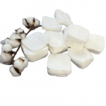 Vienkartiniai vatos diskeliai 500 gramų VELVET SQUARES, 1120 vnt.